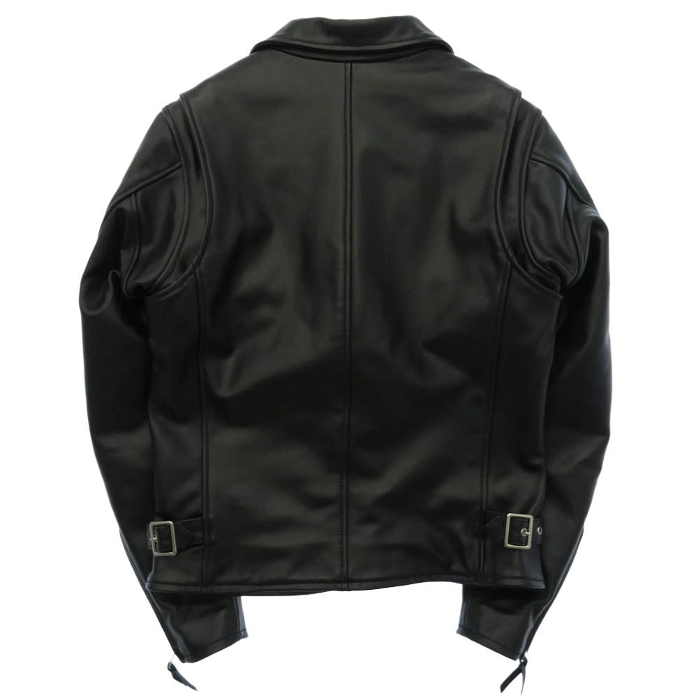 KADOYA カドヤ K'S LEATHER & K'S PRODUCT BOREAS ダブルライダース ダブルジップ レザー ジャケット ブラック系 M【美品】【中古】