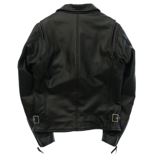 KADOYA カドヤ K'S LEATHER & K'S PRODUCT BOREAS ダブルライダース ダブルジップ レザー ジャケット ブラック系 M【美品】【中古】