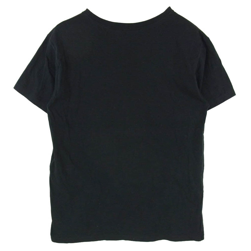 GUCCI グッチ 17AW 493117 X3H07 Vintage Glitter Logo Print T-shirt ヴィンテージ グリッター ラメ ロゴ プリント 半袖 Tシャツ ブラック系 M【中古】