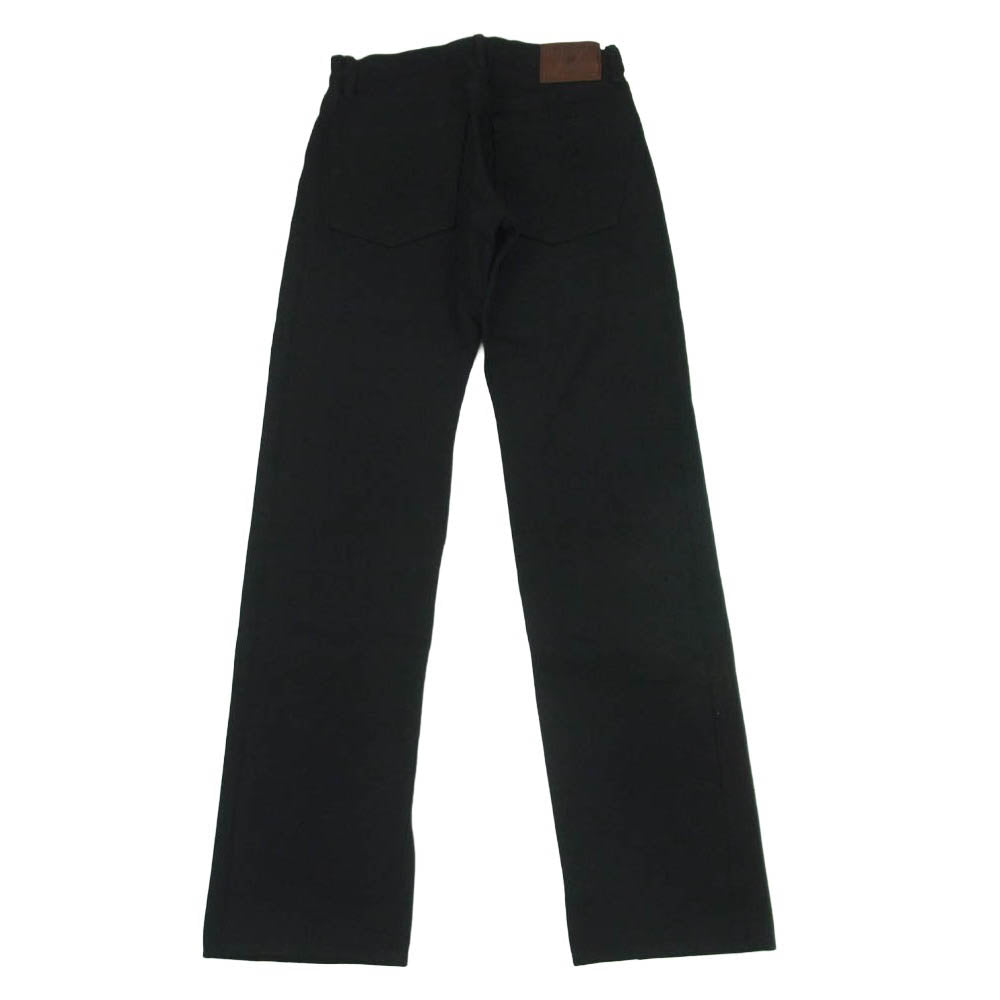 ONI DENIM 鬼デニム ONI288ZR-BKBK 20oz 鬼秘シークレット ブラックデニム レギュラーストレート ジーンズ ボタンフライ デニム パンツ ブラック系 30【極上美品】【中古】