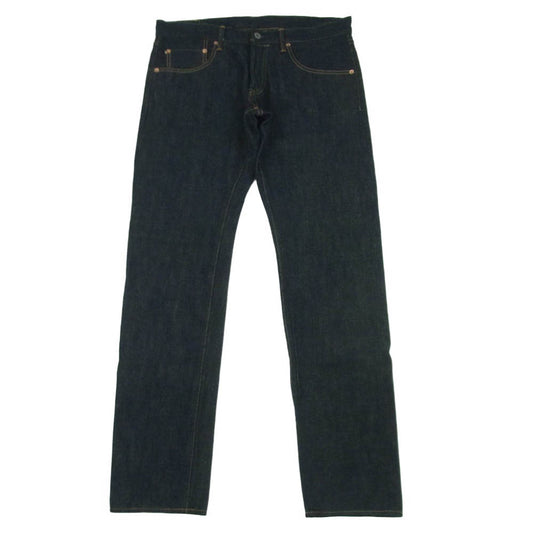 ONI DENIM 鬼デニム ONI622-GC15 15oz リラックス テーパード ジーンズ ボタンフライ デニム パンツ インディゴブルー系 32【極上美品】【中古】