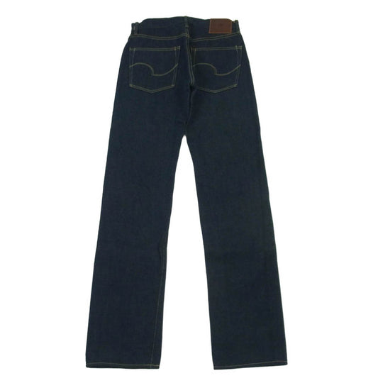 ONI DENIM 鬼デニム ONI288ZR-LBR 鬼秘 シークレット デニム 20oz レギュラー ストレート ジーンズ ボタンフライ デニム パンツ インディゴブルー系 29【極上美品】【中古】