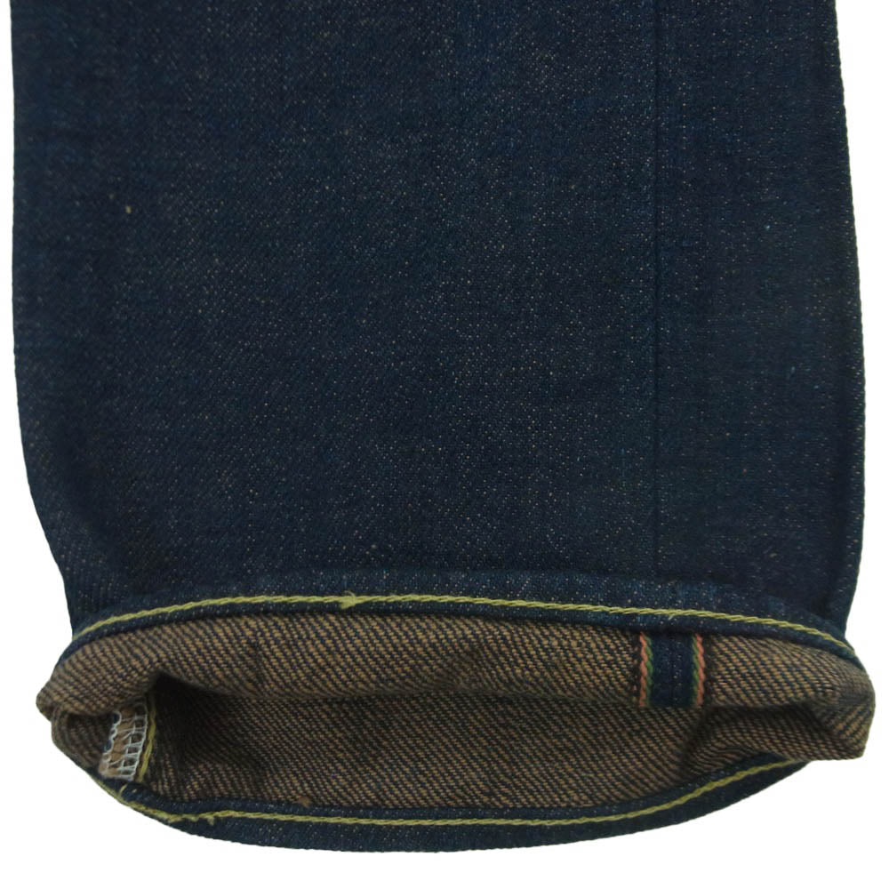 ONI DENIM 鬼デニム ONI288ZR-LBR 鬼秘 シークレット デニム 20oz レギュラー ストレート ジーンズ ボタンフライ デニム パンツ インディゴブルー系 29【極上美品】【中古】