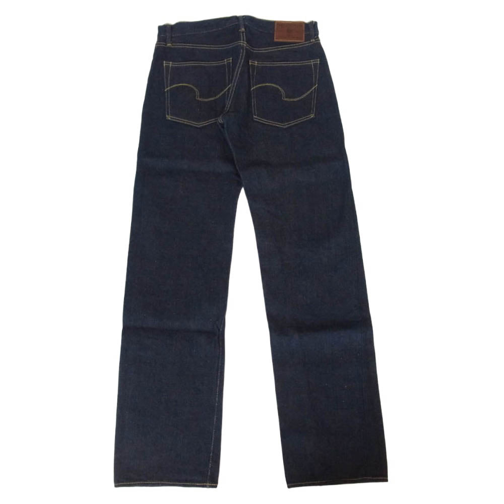 ONI DENIM 鬼デニム ONI288ZR-LBR 鬼秘 シークレット デニム 20oz レギュラー ストレート ジーンズ ボタンフライ デニムパンツ 32 インディゴブルー系 32【極上美品】【中古】