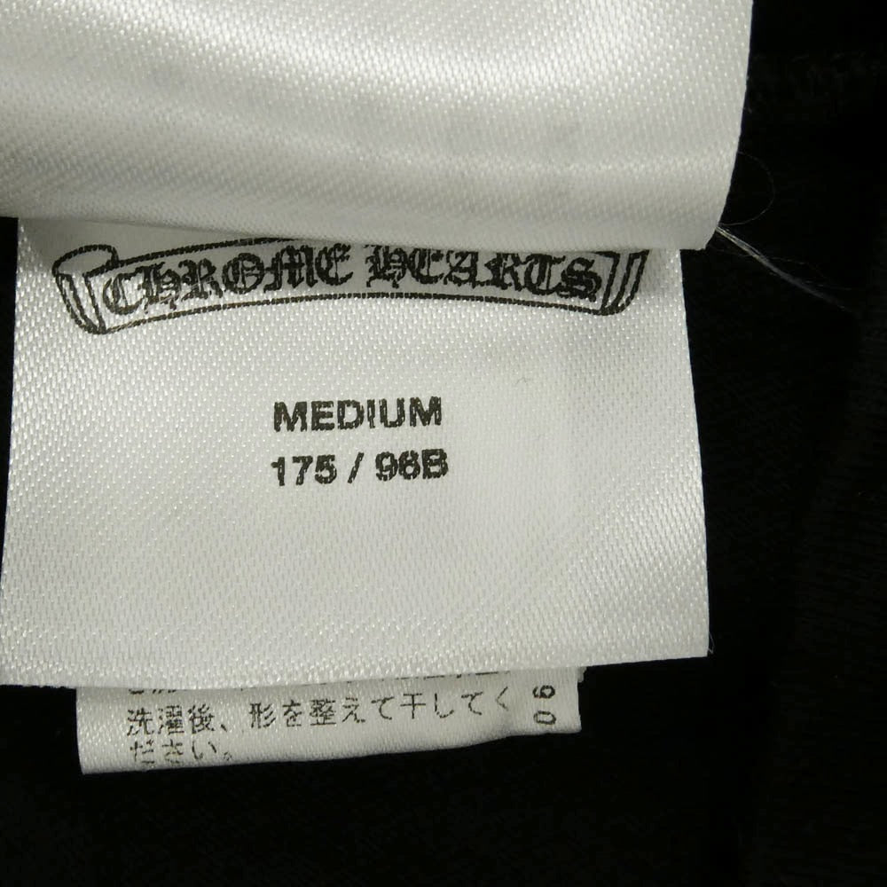 CHROME HEARTS クロムハーツ（原本無） USA製 Horseshoe Tee ホースシュー プリント ポケット 半袖 Tシャツ カットソー ブラック M ブラック系 M【中古】