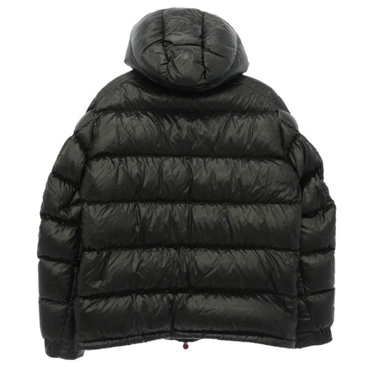 MONCLER モンクレール 24AW J20911A53600 68950 国内正規品 MAYA GIUBBOTTO マヤ ロゴワッペン ダウン ジャケット ブラック 4 ブラック系 4【中古】
