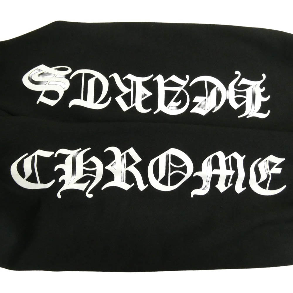CHROME HEARTS クロムハーツ（原本無） USA製 Horseshoe Logo Sweat Pants クロムハーツ ホースシューロゴ プリント スウェット パンツ ブラック ブラック系 M【中古】