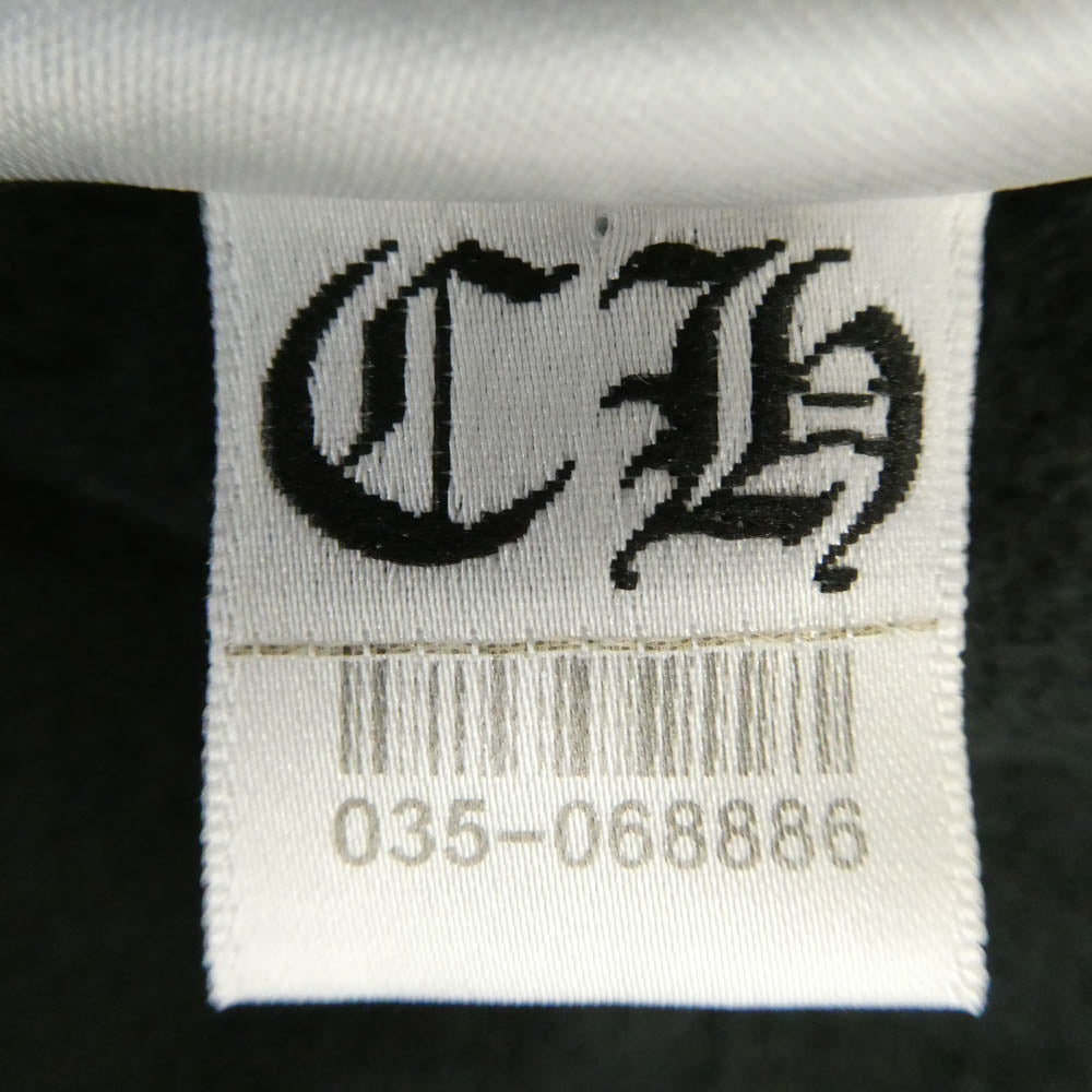 CHROME HEARTS クロムハーツ（原本無） USA製 Horseshoe Logo Sweat Pants クロムハーツ ホースシューロゴ プリント スウェット パンツ ブラック ブラック系 M【中古】