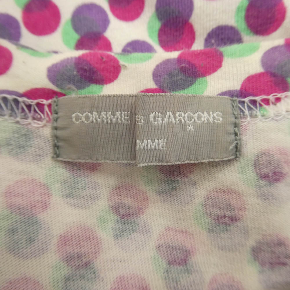 COMME des GARCONS HOMME コムデギャルソンオム HT-020340 AD2000 ポルカドット 半袖 Tシャツ カットソー マルチカラー系【中古】