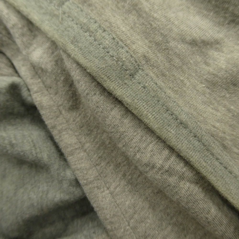 COMME des GARCONS HOMME コムデギャルソンオム HT-040350 カラー切替 クルーネック 長袖 ロングスリーブ Tシャツ カットソー グレー系【中古】