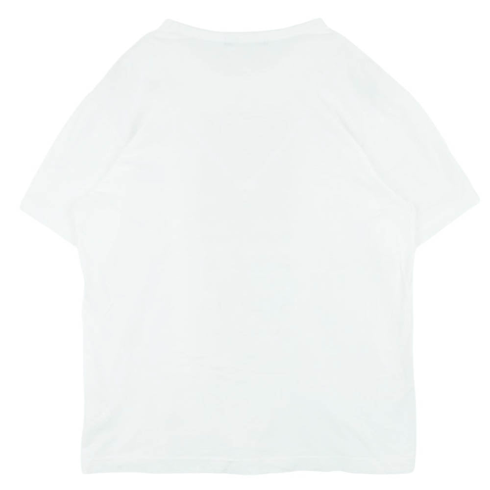 COMME des GARCONS コムデギャルソン MY ENERGY comes from freedom プリント 半袖 Tシャツ カットソー ホワイト系 L【中古】
