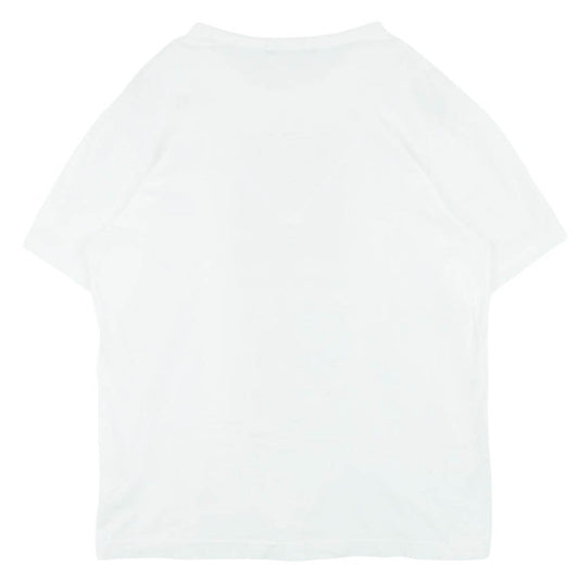 COMME des GARCONS コムデギャルソン MY ENERGY comes from freedom プリント 半袖 Tシャツ カットソー ホワイト系 L【中古】