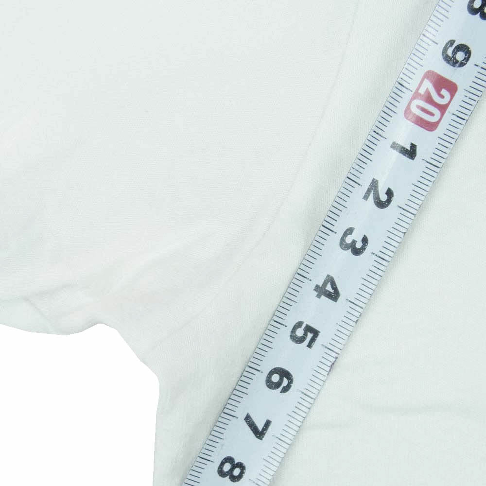 COMME des GARCONS コムデギャルソン MY ENERGY comes from freedom プリント 半袖 Tシャツ カットソー ホワイト系 L【中古】