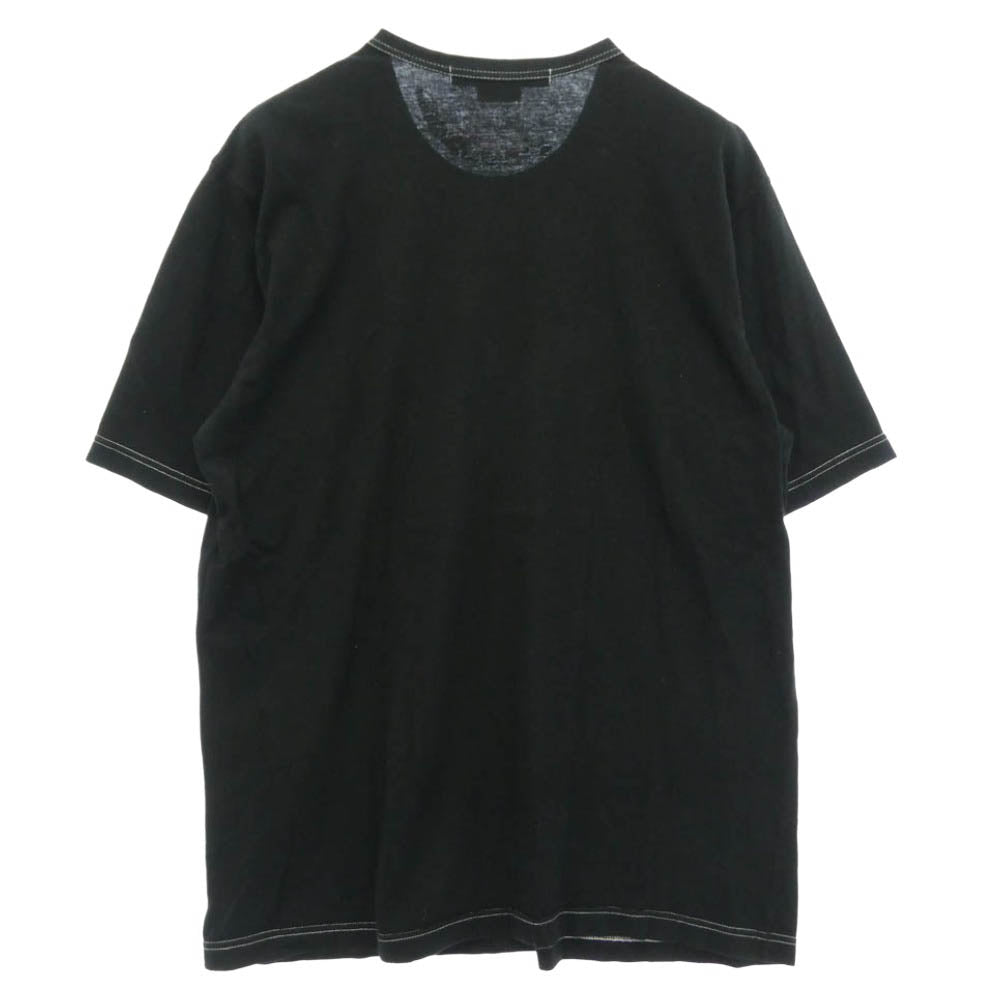 JUNYA WATANABE COMME des GARCONS MAN ジュンヤワタナベコムデギャルソンマン 07ss WA-T032 CHELSEA チェルシー 半袖 Tシャツ カットソー ブラック系 L【中古】
