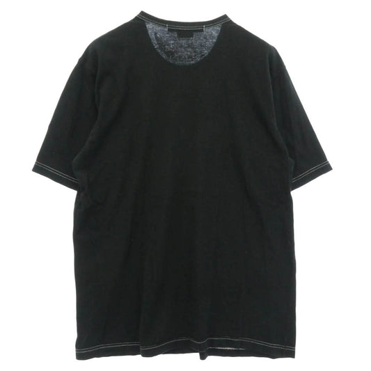 JUNYA WATANABE COMME des GARCONS MAN ジュンヤワタナベコムデギャルソンマン 07ss WA-T032 CHELSEA チェルシー 半袖 Tシャツ カットソー ブラック系 L【中古】