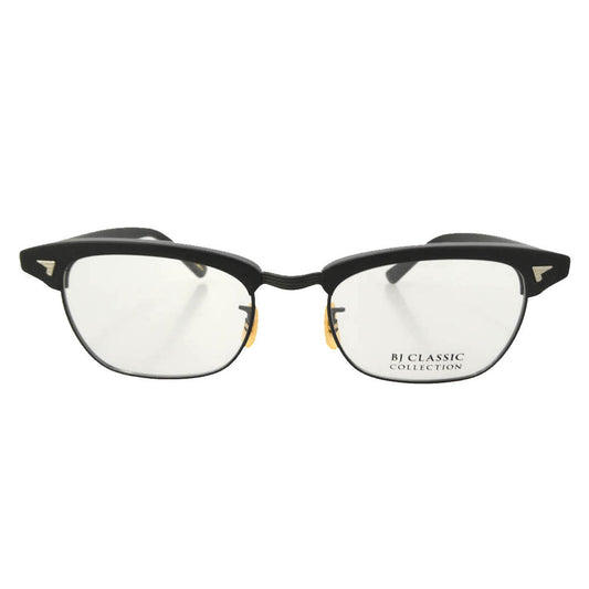 BJ CLASSIC BJ クラシック S-701 SIRMONT サーモント SUPERIOR ROOM 限定モデル 50□19-145 C-1M-5 マットブラック フルリム チタン アセテート アイウェア 眼鏡 ブラック系 50□19-145【美品】【中古】