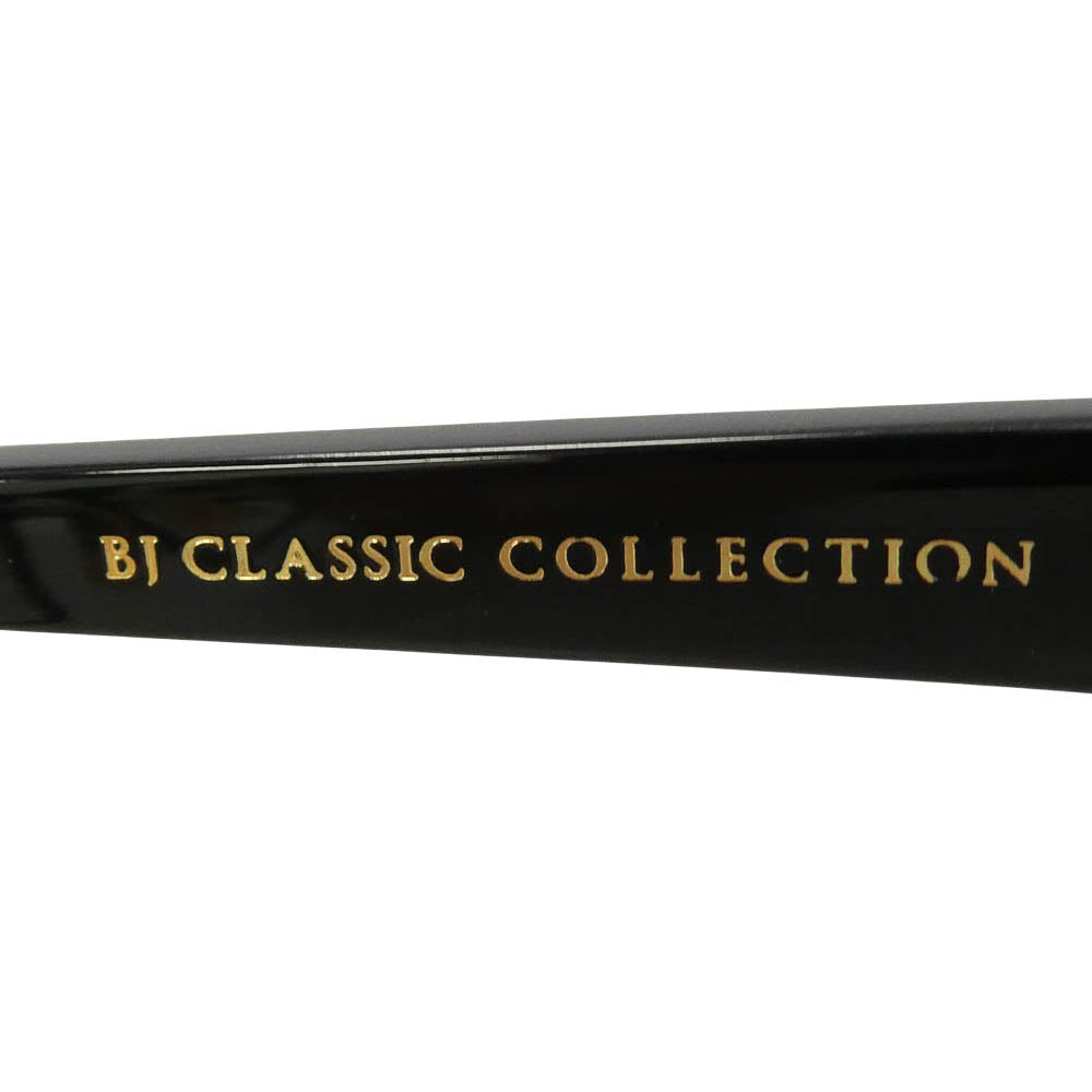 BJ CLASSIC BJ クラシック S-702 SIRMONT サーモント 48□20-145 C-1M-15 マットブラック ガンメタ フルリム チタン アセテート アイウェア 眼鏡 48□20-145【極上美品】【中古】
