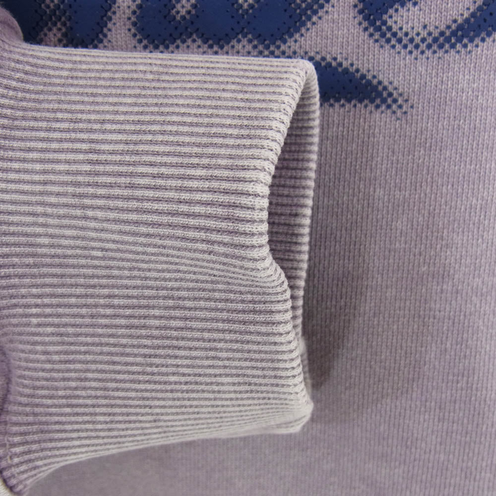 WIND AND SEA ウィンダンシー 25AW WDS-O-CLCS-25-Q3-CS-05 USED加工 Hooded Sweatshirt フェード加工 フロントプリント フーデッド スウェット シャツ プルオーバー パーカー M パープル系 M【新古品】【未使用】【中古】