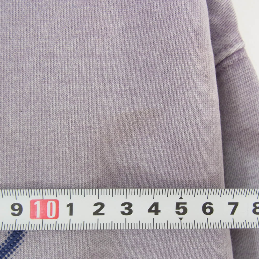 WIND AND SEA ウィンダンシー 25AW WDS-O-CLCS-25-Q3-CS-05 USED加工 Hooded Sweatshirt フェード加工 フロントプリント フーデッド スウェット シャツ プルオーバー パーカー L パープル系 L【新古品】【未使用】【中古】