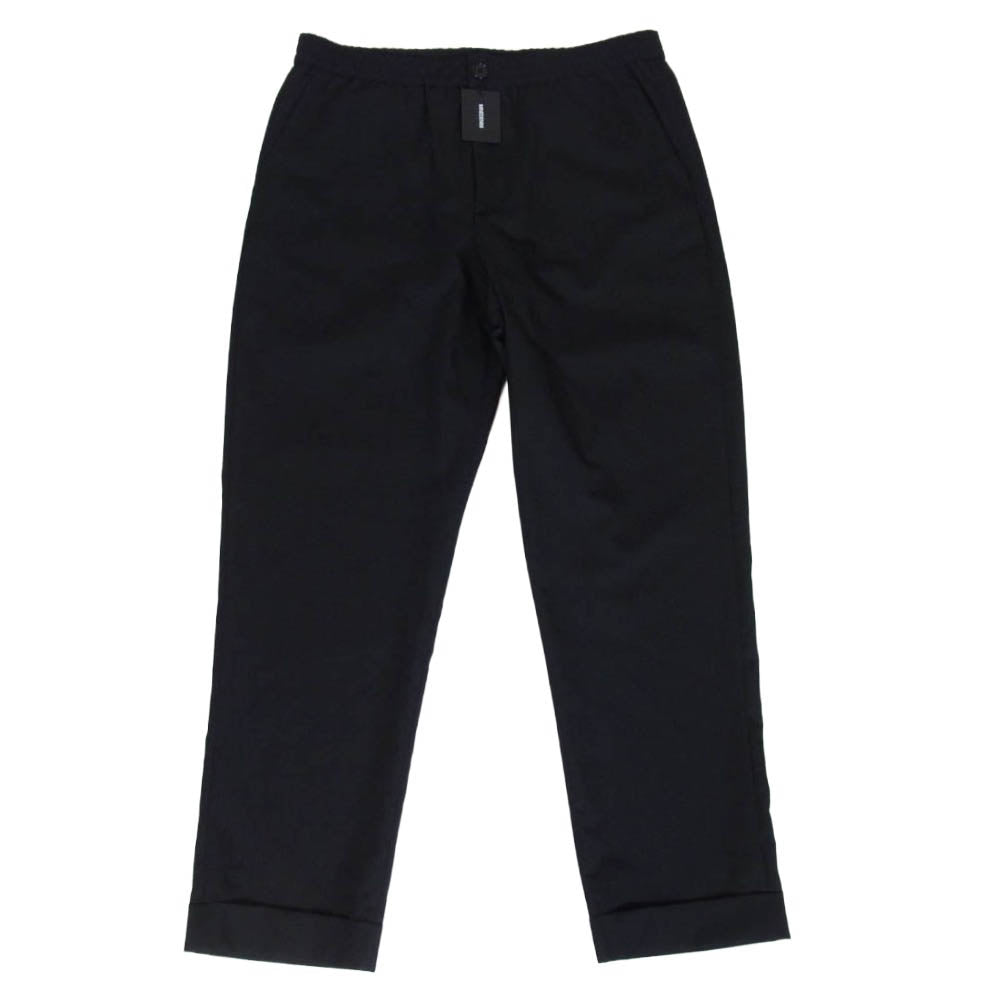 MINEDENIM マインデニム 26SS 2604-7004-99-482 Wool Tropical Cloth Easy TRS ウール トロピカル クロース イージー トラウザーズ パンツ ブラック系 48【新古品】【未使用】【中古】