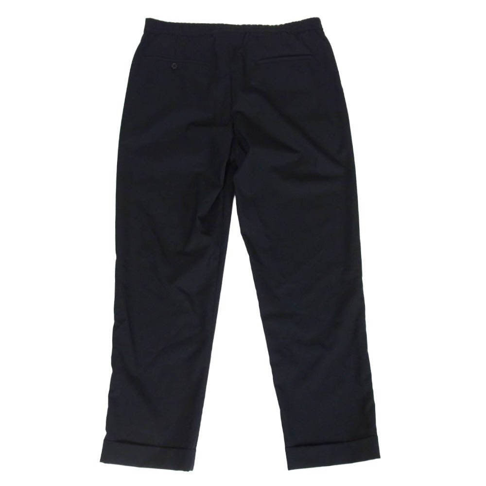 MINEDENIM マインデニム 26SS 2604-7004-99-482 Wool Tropical Cloth Easy TRS ウール トロピカル クロース イージー トラウザーズ パンツ ブラック系 48【新古品】【未使用】【中古】