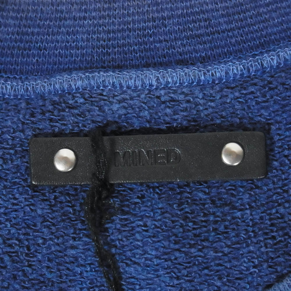 MINEDENIM マインデニム 26SS 2603-4004-35-L2 North Memphis College Logo S/S Crewneck Pullover ノース メンフィス カレッジロゴ ショートスリーブ クルーネック プルオーバー 半袖 スウェット ブルー系 L【新古品】【未使用】【中古】