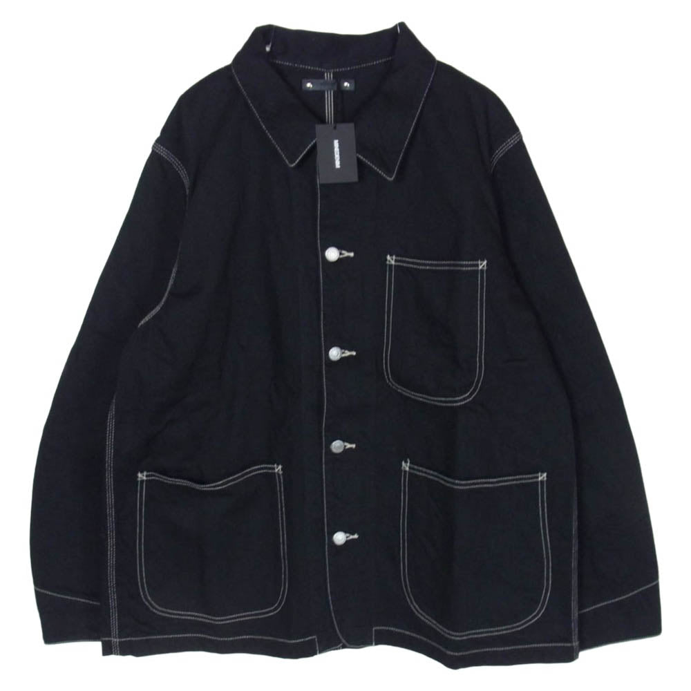 MINEDENIM マインデニム 26SS 2603-8001-91-032 Denim Engineer JKT デニム エンジニア カバーオール ジャケット ブラック系 3【新古品】【未使用】【中古】