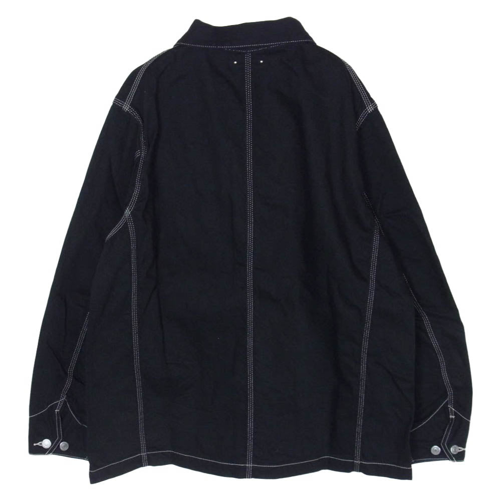 MINEDENIM マインデニム 26SS 2603-8001-91-032 Denim Engineer JKT デニム エンジニア カバーオール ジャケット ブラック系 3【新古品】【未使用】【中古】