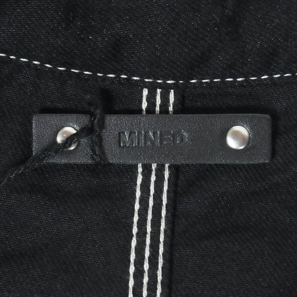 MINEDENIM マインデニム 26SS 2603-8001-91-032 Denim Engineer JKT デニム エンジニア カバーオール ジャケット ブラック系 3【新古品】【未使用】【中古】
