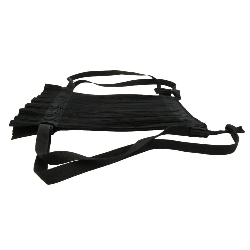 PLEATS PLEASE プリーツプリーズ イッセイミヤケ PP04-AG031 プリーツ加工 起毛 ナップザック ブラック ブラック系【中古】