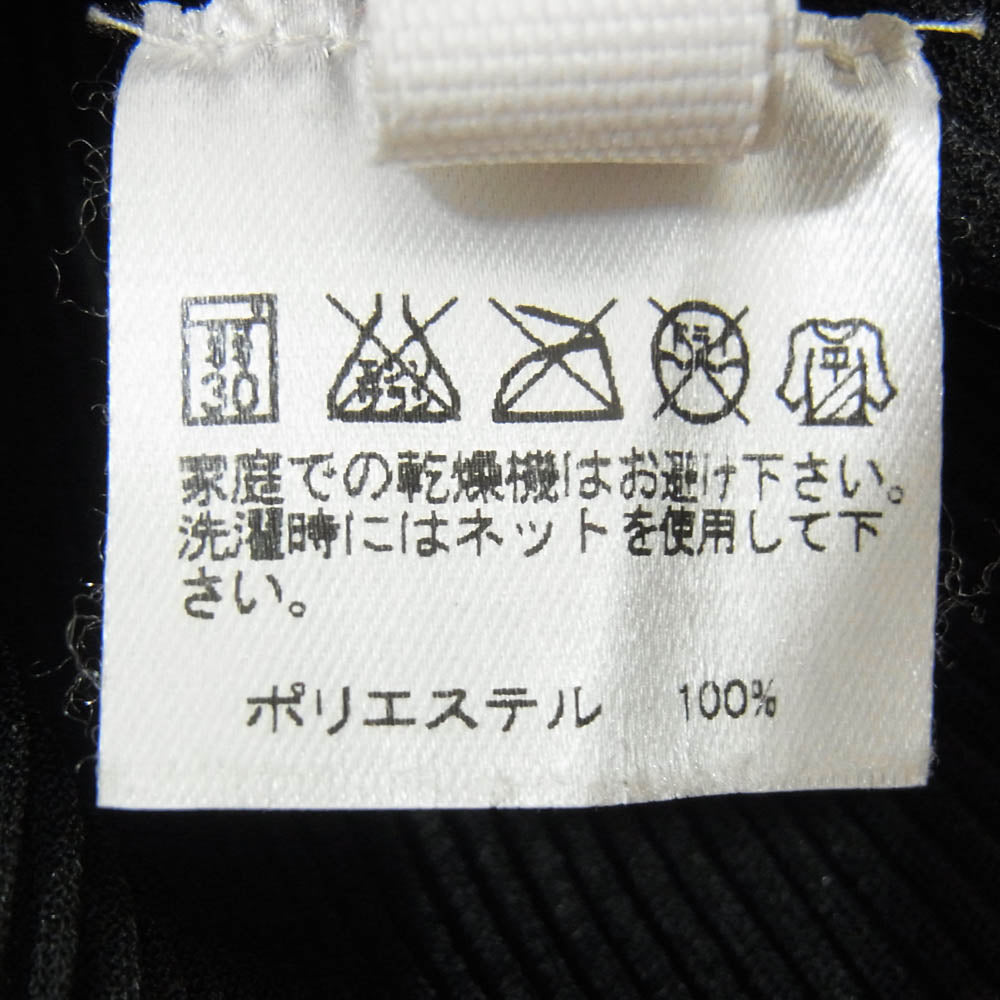 PLEATS PLEASE プリーツプリーズ イッセイミヤケ PP02FK103 プリーツ加工 細プリーツ 七分袖 カットソー ブラック系 3【中古】
