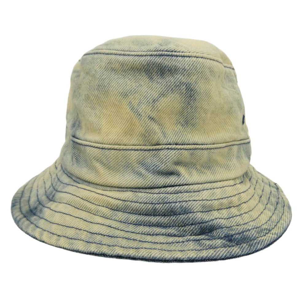 Supreme シュプリーム 24SS Chino Twill Crusher Hat Dirty Indigo チノツイル クラッシャー ダーティーインディゴ バケットハット 帽子 ブルー系 S/M【中古】