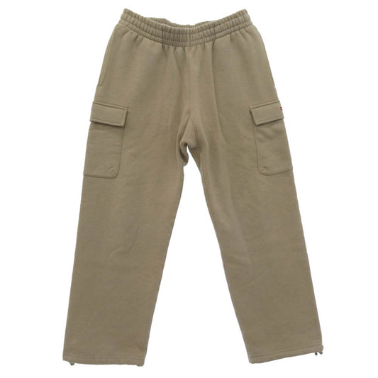 Supreme シュプリーム 22AW small box cargo sweatpant スモールボックスロゴ カーゴ スウェット パンツ チャコール系 M【中古】