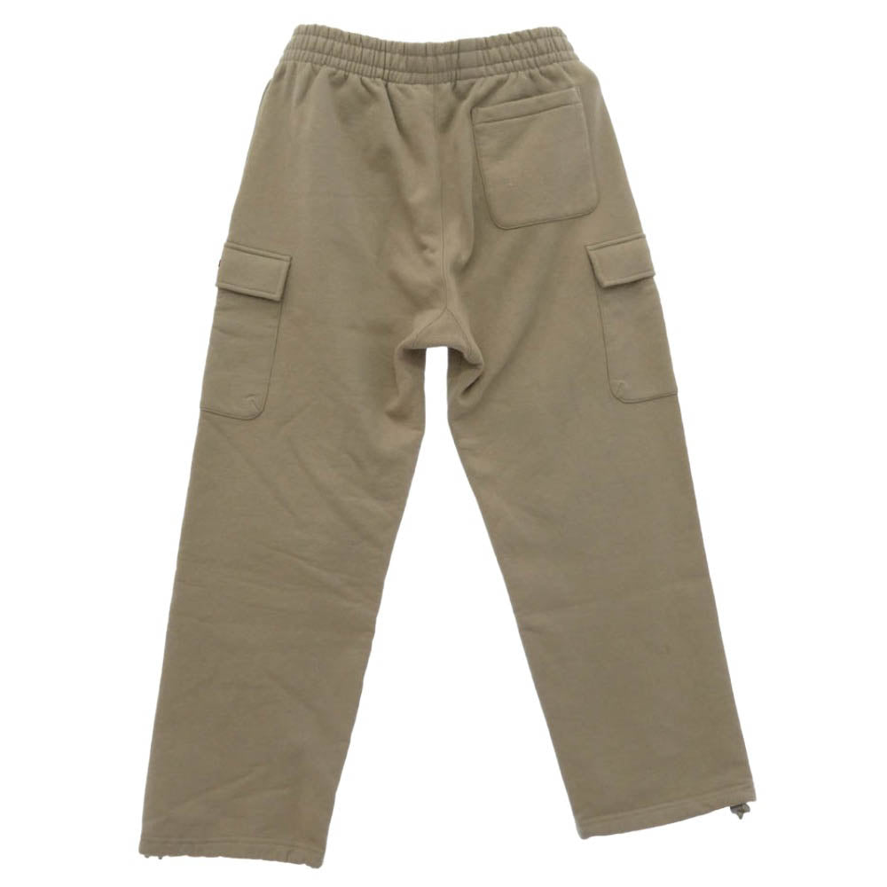 Supreme シュプリーム 22AW small box cargo sweatpant スモールボックスロゴ カーゴ スウェット パンツ チャコール系 M【中古】
