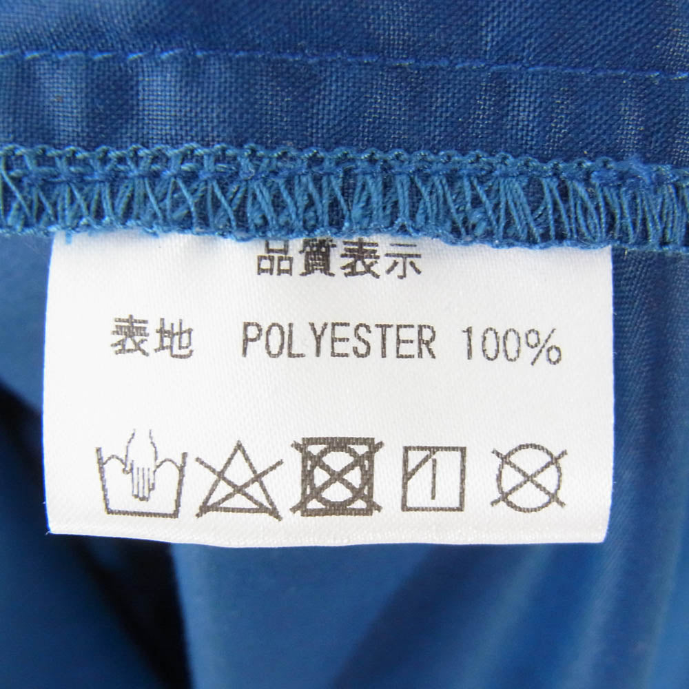 HideandSeek ハイドアンドシーク S/S SHIRT オープンカラー 開襟 半袖 ワーク シャツ ブルー系 XL【中古】