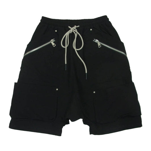 エーエフアーティファクト CARGO SHORTS カーゴ ショーツ ショート パンツ 日本製 ブラック系 2【中古】