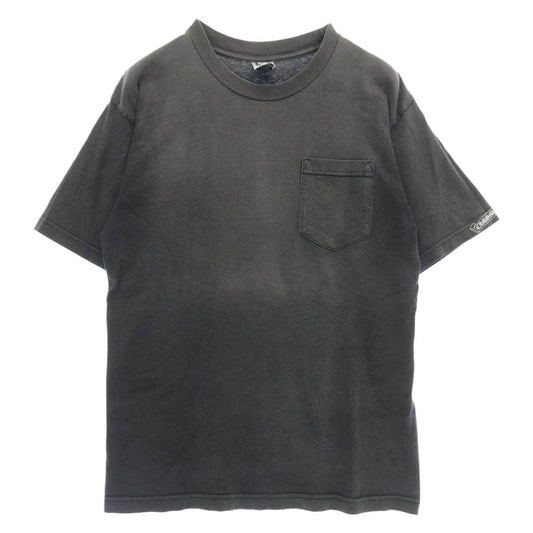CHROME HEARTS クロムハーツ（原本無） OLD GALF S/S TEE ガルフ バック プリント 半袖 Tシャツ カットソー グレー系 M【中古】