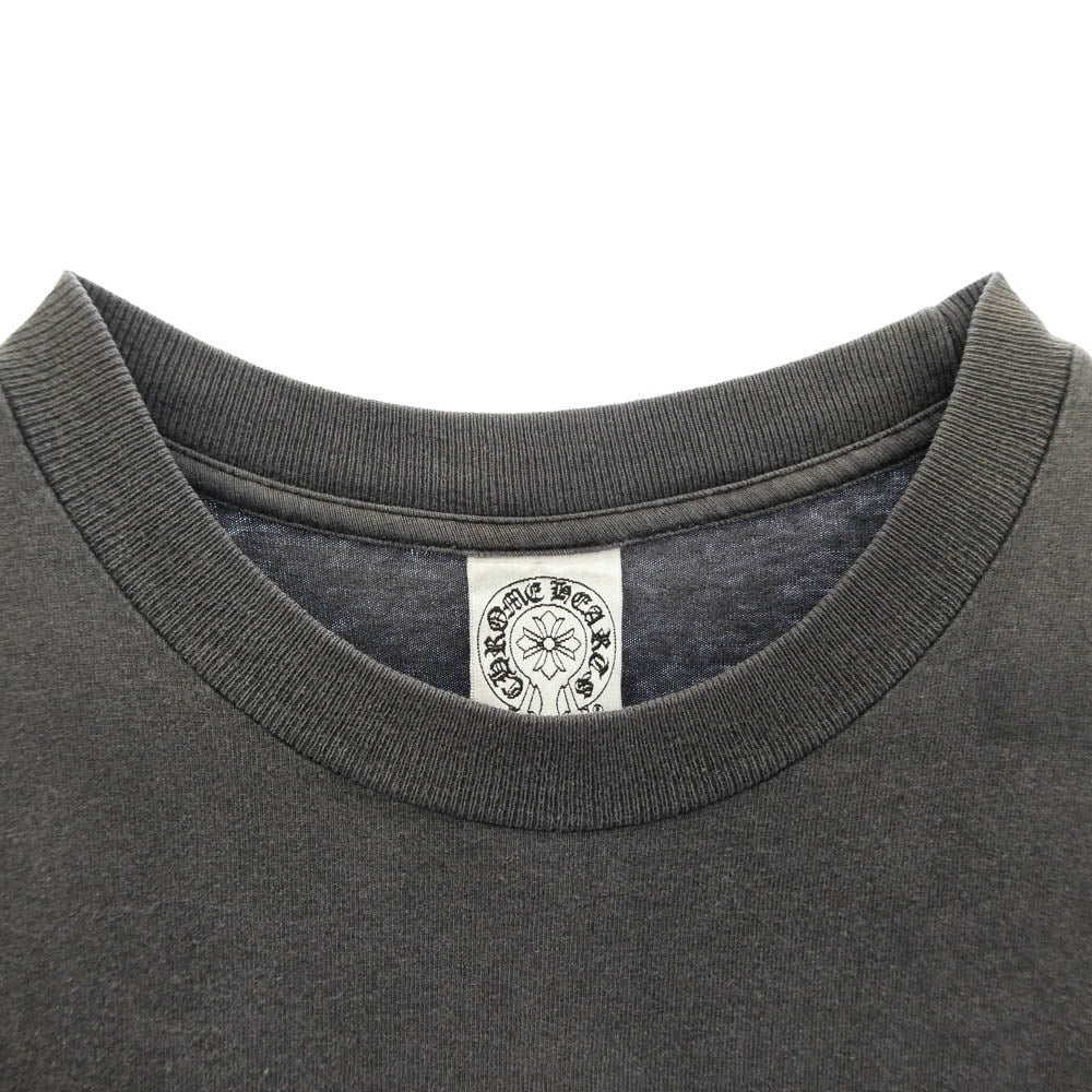 CHROME HEARTS クロムハーツ（原本無） OLD GALF S/S TEE ガルフ バック プリント 半袖 Tシャツ カットソー グレー系 M【中古】