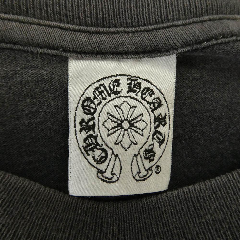 CHROME HEARTS クロムハーツ（原本無） OLD GALF S/S TEE ガルフ バック プリント 半袖 Tシャツ カットソー グレー系 M【中古】