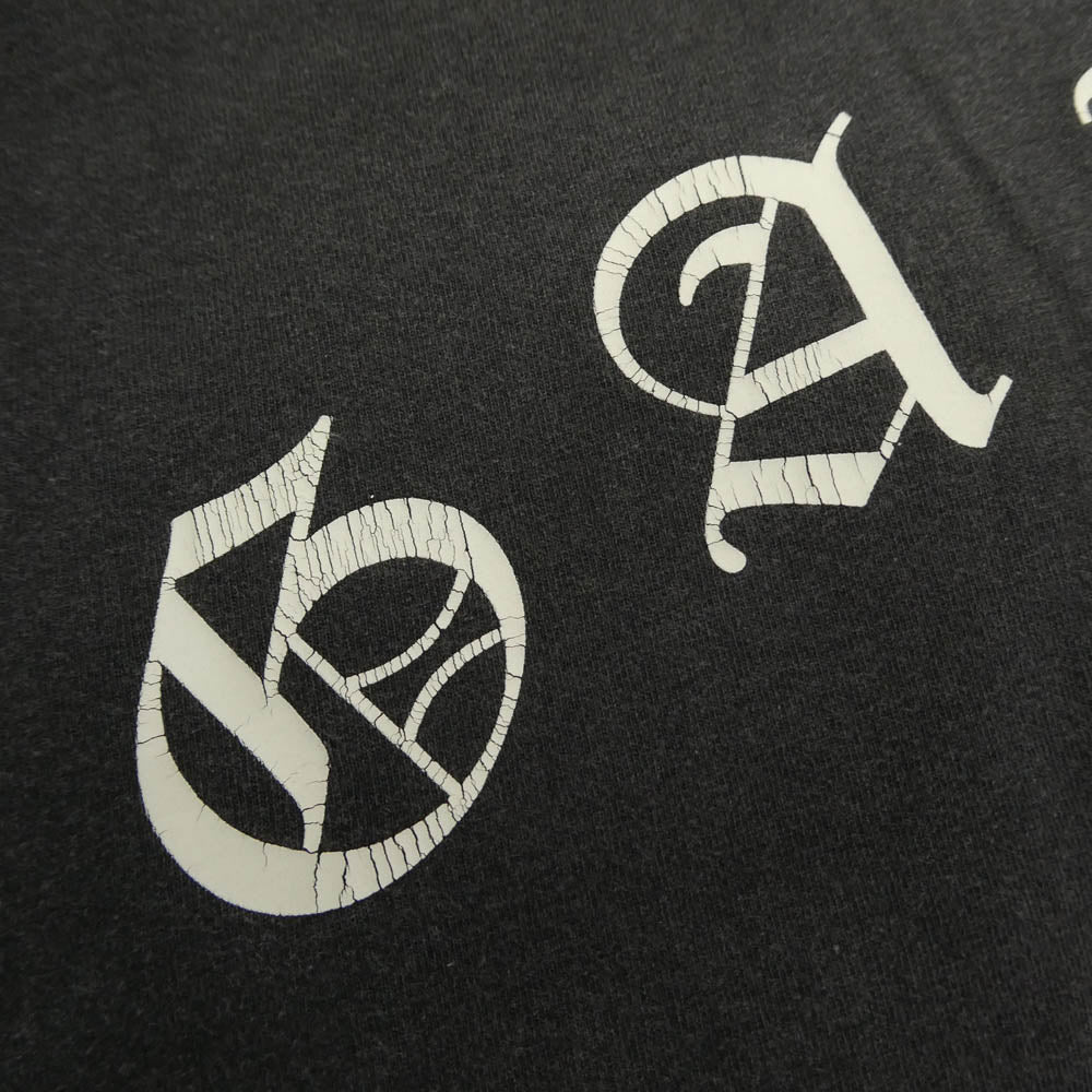 CHROME HEARTS クロムハーツ（原本無） OLD GALF S/S TEE ガルフ バック プリント 半袖 Tシャツ カットソー グレー系 M【中古】