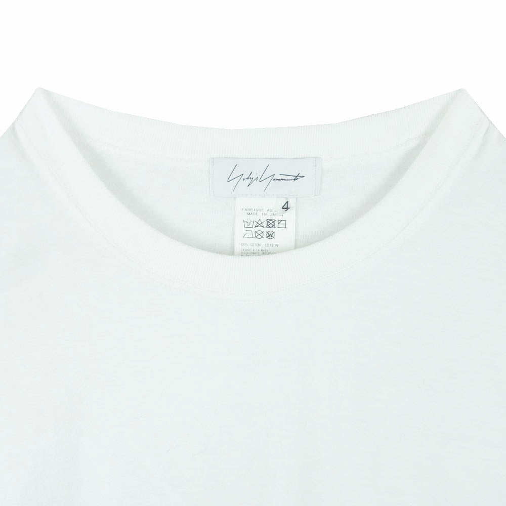 Yohji Yamamoto ヨウジヤマモト 24AW F0-T51-050A FEMME Signature Logo Pack T-Shirt フェム 半袖 Tシャツ カットソー ホワイト系 4【中古】