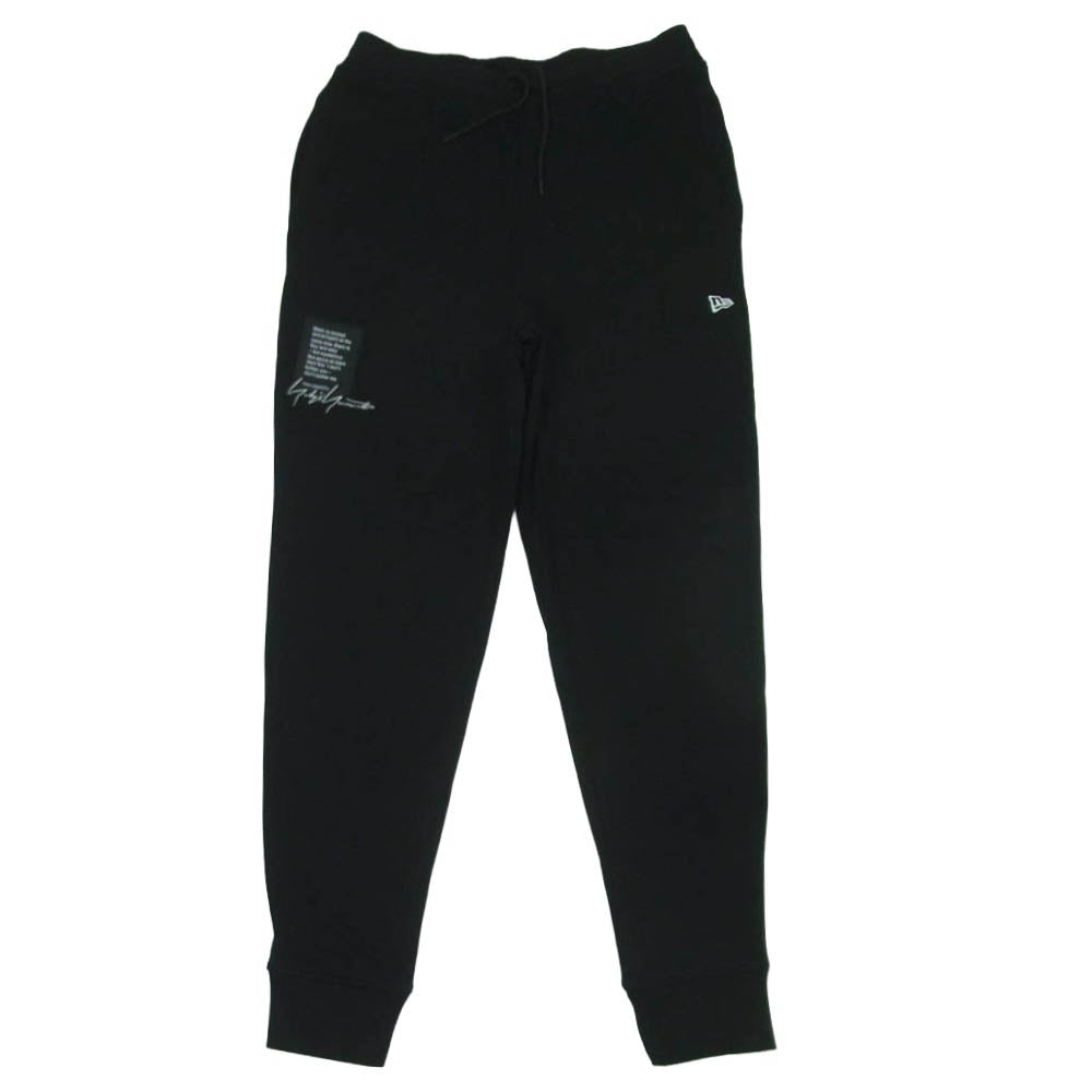 Yohji Yamamoto POUR HOMME ヨウジヤマモトプールオム NEW ERA ニューエラ HE-T95-089 SWT PNTS YY LABEL LOGO PANTS スウェット パンツ ブラック系 XL 5【中古】