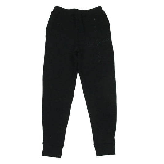 Yohji Yamamoto POUR HOMME ヨウジヤマモトプールオム NEW ERA ニューエラ HE-T95-089 SWT PNTS YY LABEL LOGO PANTS スウェット パンツ ブラック系 XL 5【中古】