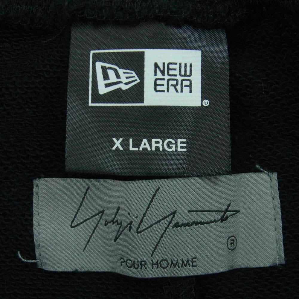 Yohji Yamamoto POUR HOMME ヨウジヤマモトプールオム NEW ERA ニューエラ HE-T95-089 SWT PNTS YY LABEL LOGO PANTS スウェット パンツ ブラック系 XL 5【中古】