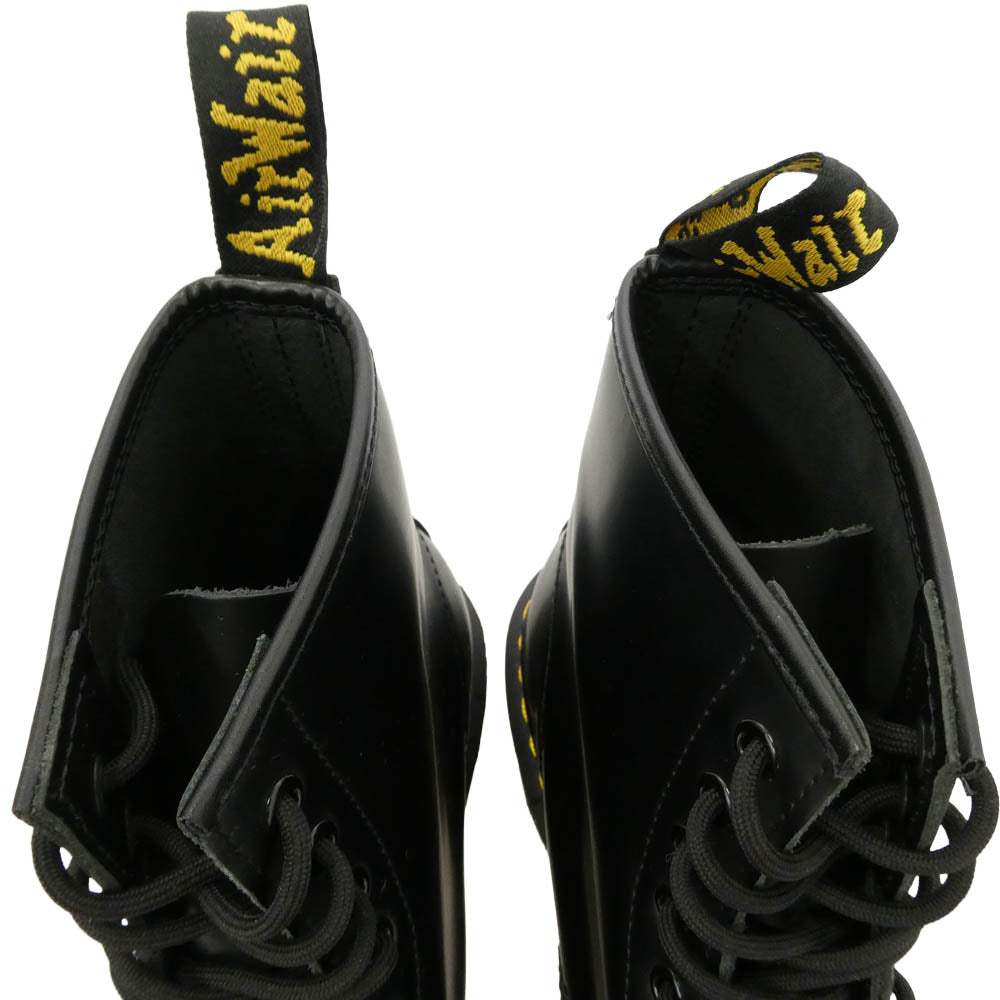 Dr.Martens ドクターマーチン BEX SMOOTH LEATHER BOOTS BLACK SMOOTH LEATHER 8ホール レザー ブーツ ブラック系 UK9【中古】
