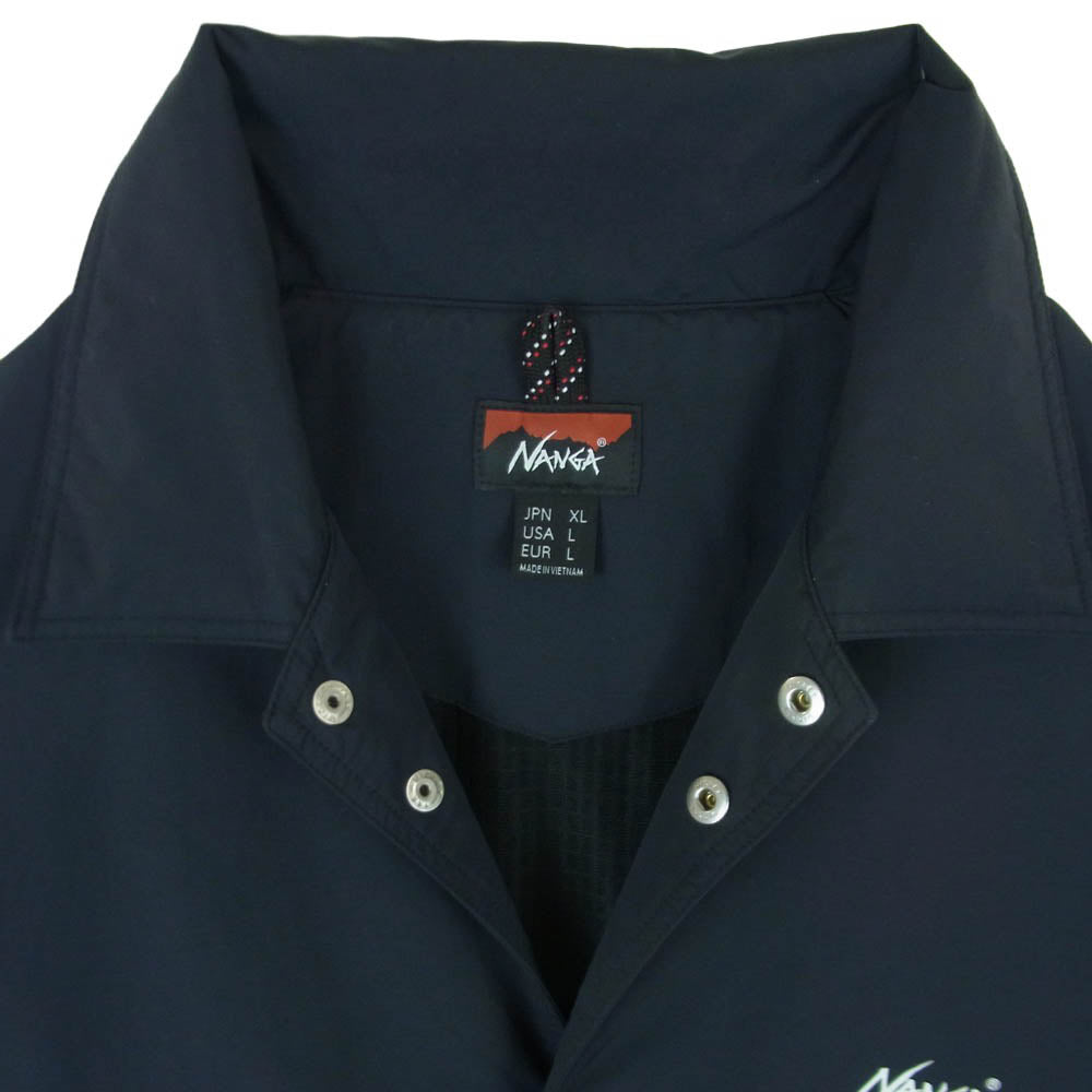NANGA ナンガ N2530-1A006A WARM COACH JACKET ウォーム コーチ ジャケット ベトナム製 ダークネイビー系 XL【中古】