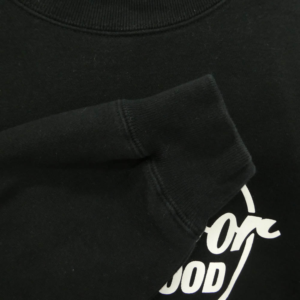 NEIGHBORHOOD ネイバーフッド 25AW 252BWNH-CSM01 SHELTECH WARM SWEAT SHIRT LS シェルテック ウォーム スウェット シャツ トレーナー ブラック系 L【中古】