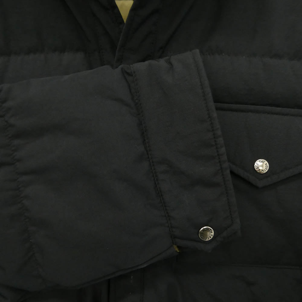 THE NORTH FACE ノースフェイス ND92532 Stuffed Shirt スタッフド シャツ ダウン ジャケット ブラック系 XL【中古】
