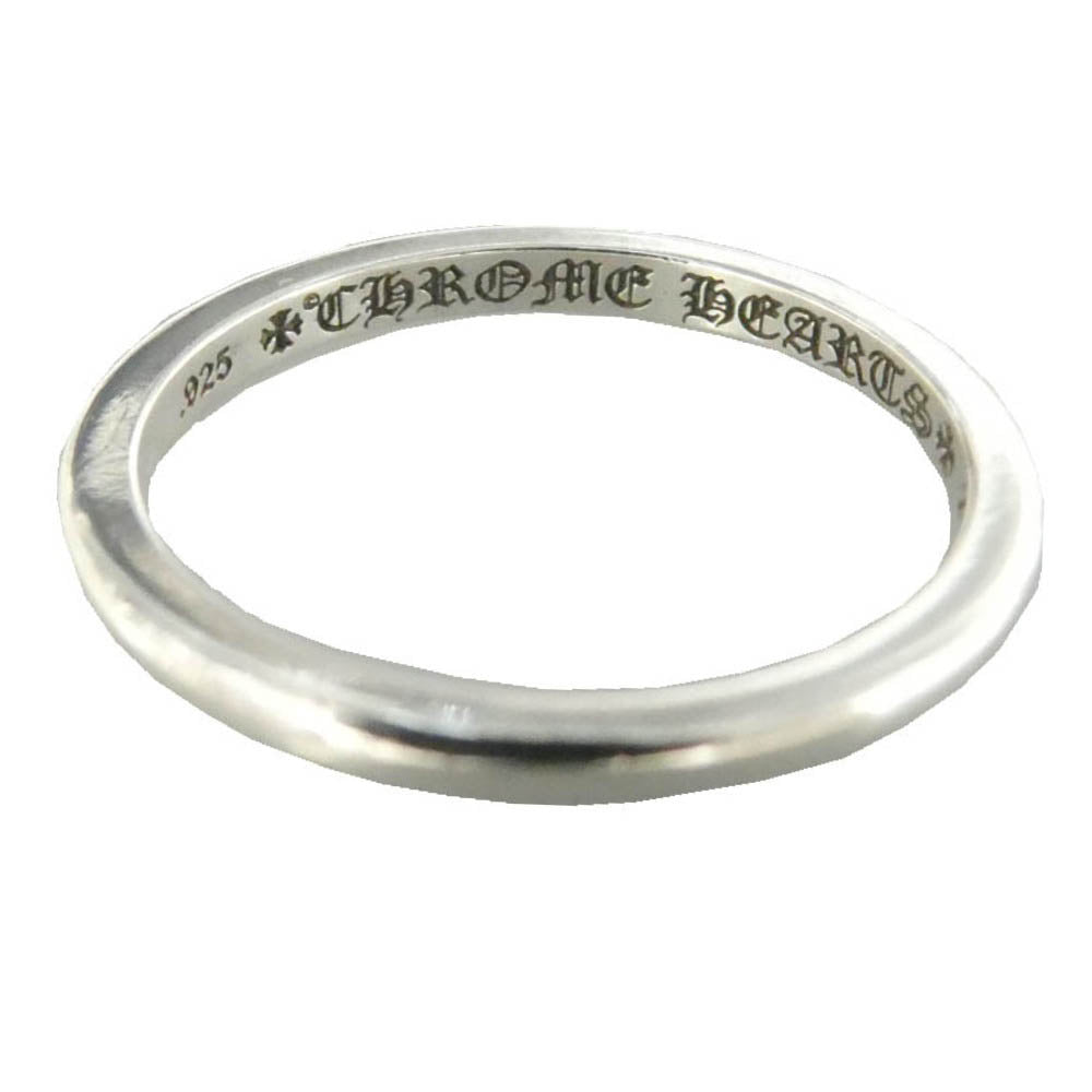 CHROME HEARTS クロムハーツ（原本有） WD ROUND BBLGM ウェディング ラウンドプレーン バブルガム リング シルバー系 約9号【中古】