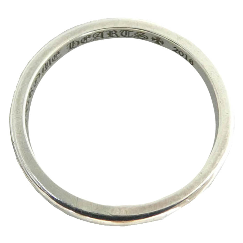 CHROME HEARTS クロムハーツ（原本有） WD ROUND BBLGM ウェディング ラウンドプレーン バブルガム リング シルバー系 約9号【中古】